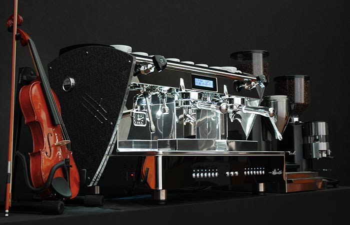 Etnica Display 2 groups E61 professional Orchestrale coffee machine